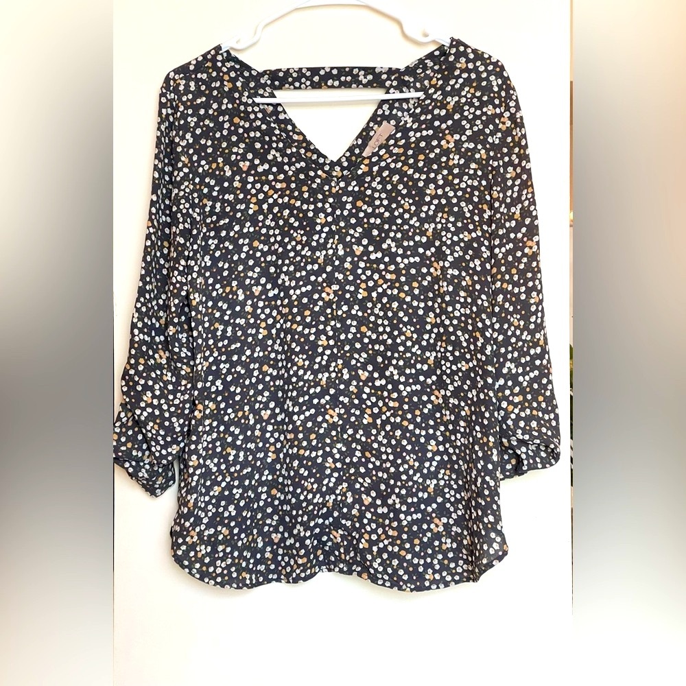 Loft V-Neck Blouse